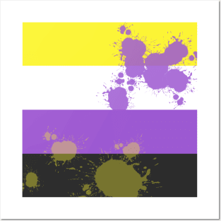 Nonbinary Flag Posters and Art